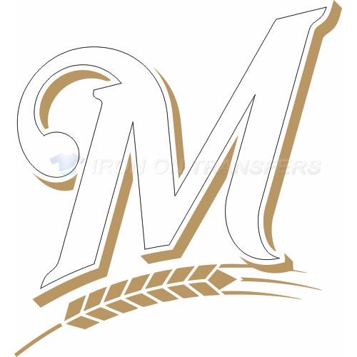 Milwaukee Brewers Iron-on Stickers (Heat Transfers)NO.1715